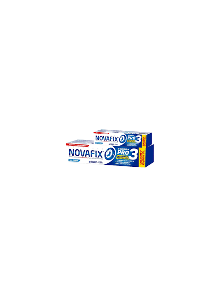 Novafix Crema Adhesiva sin Sabor Duplo 75g