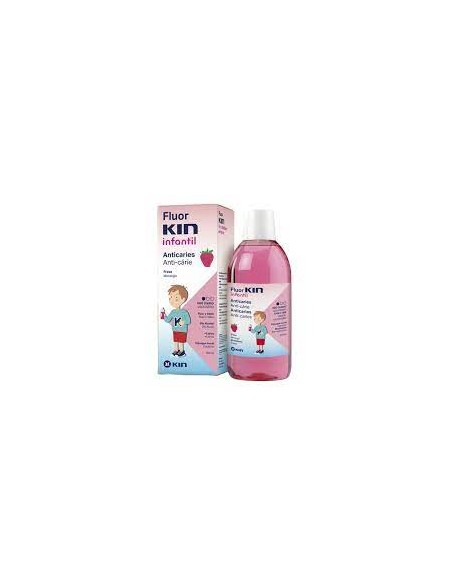 Fluor Kin Enjuague Bucal Infantil 500 Ml