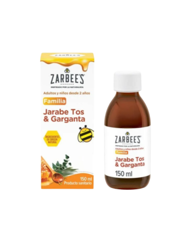 Zarbee's Jarabe Tos Y Garganta 150ml