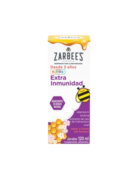 ZARBEE'S JARABE EXTRA INMUNIDAD NIÑOS 120ML