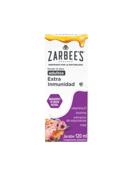 ZARBEE'S JARABE EXTRA INMUNIDAD ADULTOS 120ML