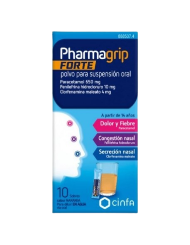 PHARMAGRIP FORTE 10 SOBRES