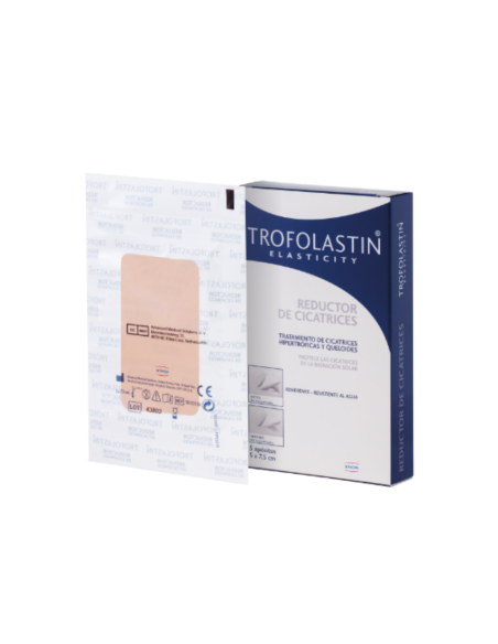 TROFOLASTIN REDUCTOR DE CICATRICES 5x7,5 CM 5 APÓSITOS