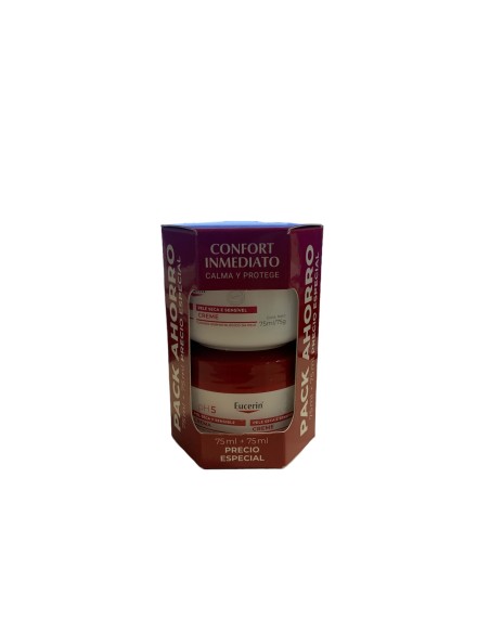 EUCERIN PACK CREMA PH5 PIEL SENSIBLE Y SECA 75ML