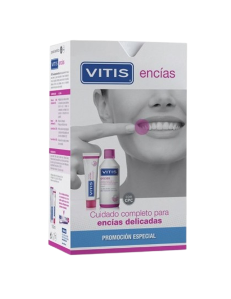 VITIS  ENCÍAS PASTA DENTÍFRICA 100ML + COLUTORIO 500ML