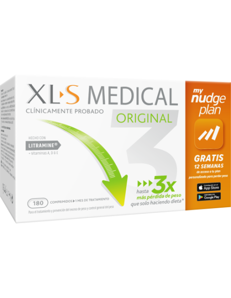 XLS MEDICAL ORIGINAL 180 COMPRIMIDOS