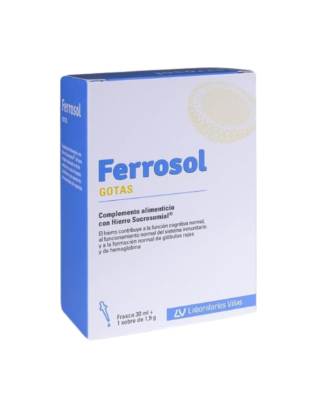 FERROSOL GOTAS 30ML + 1 SOBRE
