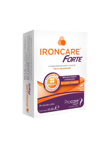 IRONCARE FORTE 30 CÁPSULAS