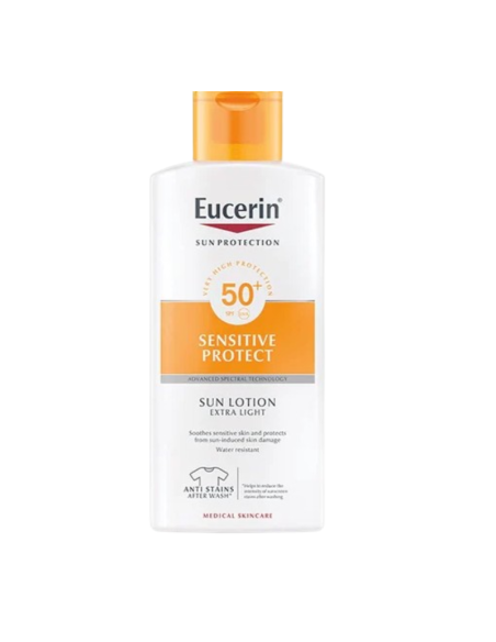 EUCERIN SUN LOTION EXTRA LIGHT SENSITIVE PROTECT FPS 50+ 400ML
