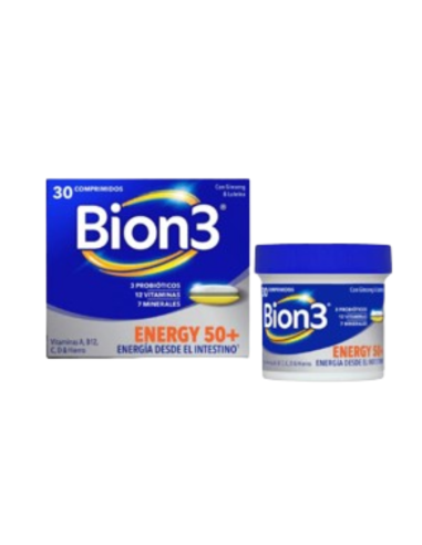 BION3 ENERGY 50+ 30 COMPRIMIDOS