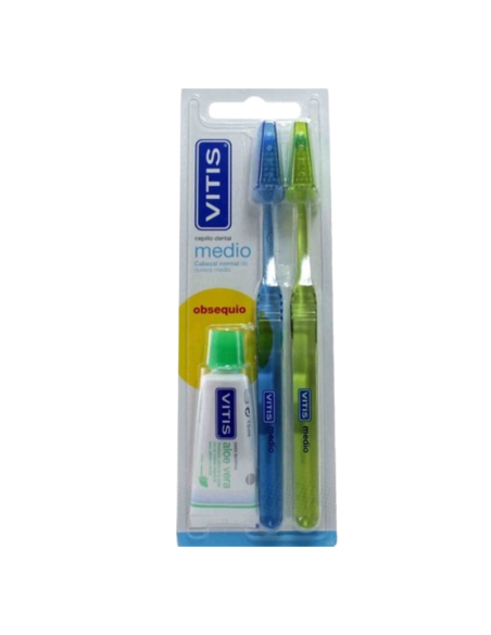 VITIS CEPILLO DENTAL MEDIO DUPLO