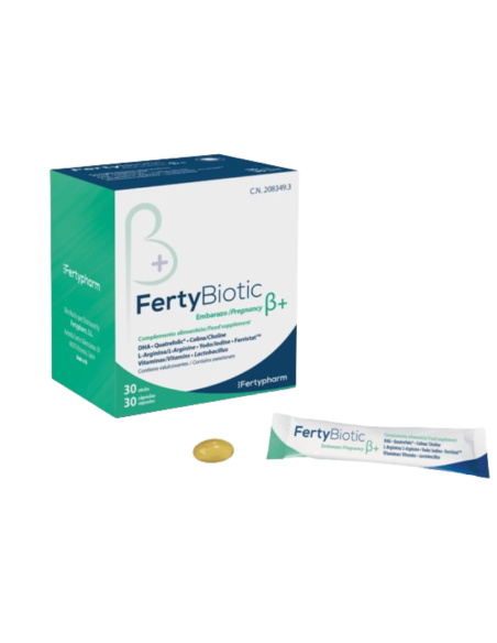 FERTYBIOTIC EMBARAZO B+ 30 STICKS + 30 CÁPSULAS