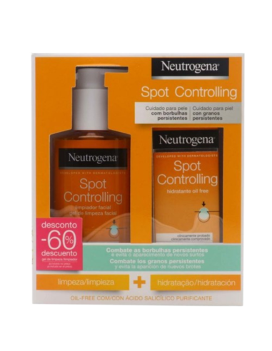 NEUTROGENA SPOT CONTROLLING PACK LIMPIADOR...