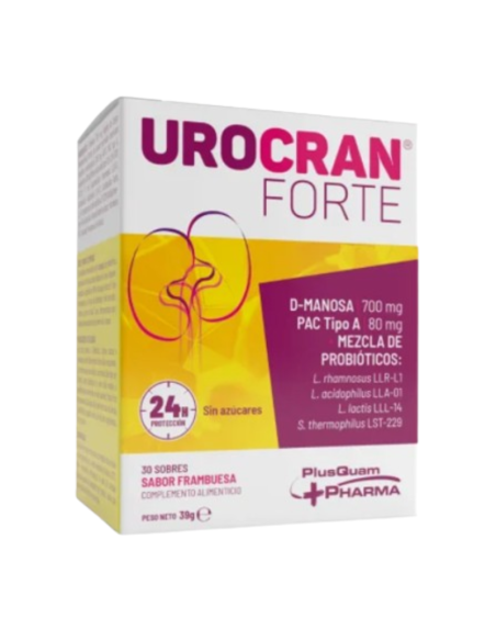 UROCRAN FORTE 30 SOBRES SABOR FRAMBRUESA