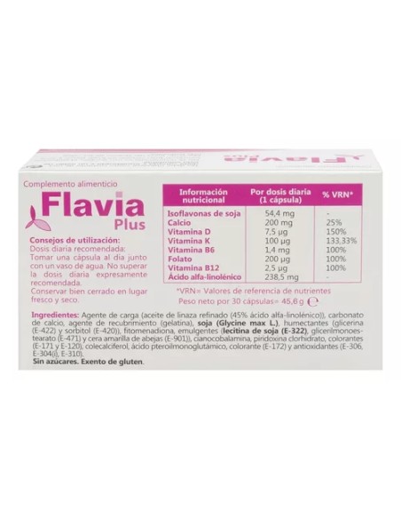FLAVIA PLUS 30 CÁPSULAS