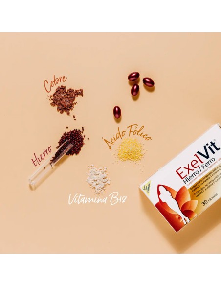EXELVIT HIERRO 30 CÁPSULAS
