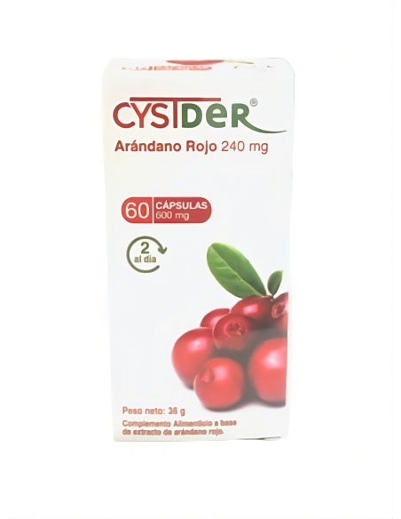 Cystder Arándano Rojo 60 Cápsulas