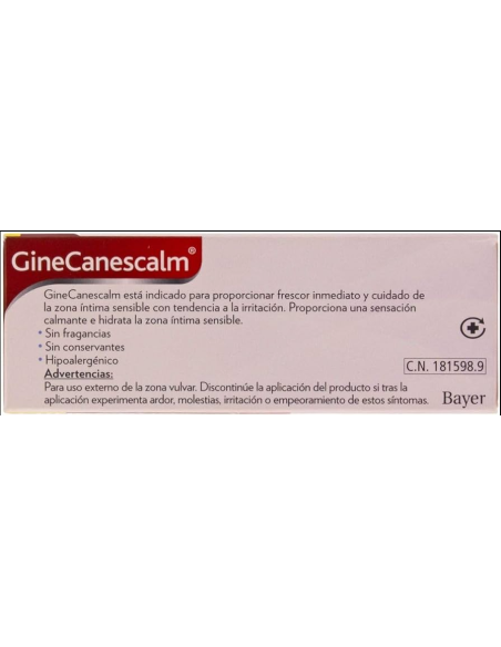 GINECANESCALM GEL-CREMA 15G