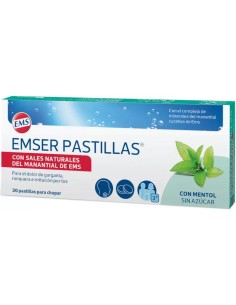 EMSER CON MENTOL 30 PASTILLAS