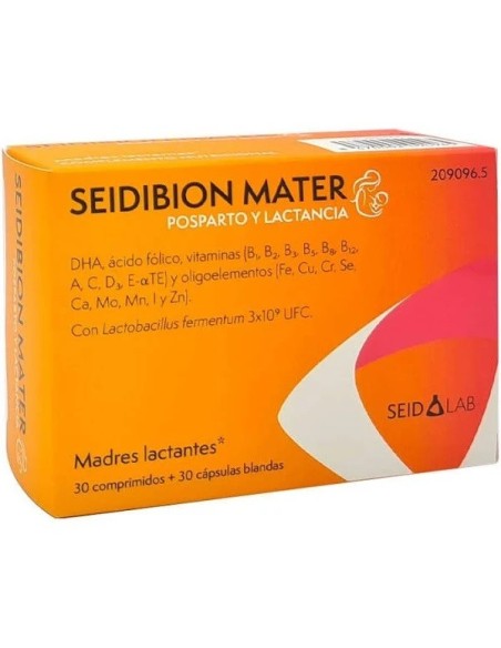 SEIDIBION MATER 30 COMPRIMIDOS + 30 CÁPSULAS BLANDAS