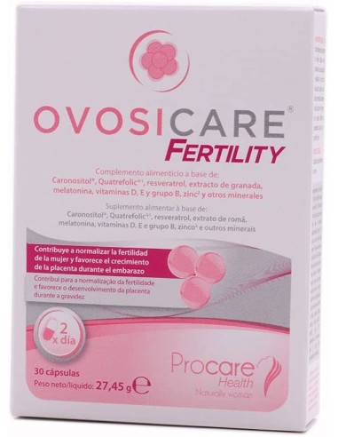 OVOSICARE FERTILITY 30 CÁPSULAS