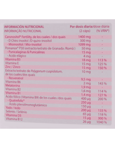 OVOSICARE FERTILITY 30 CÁPSULAS
