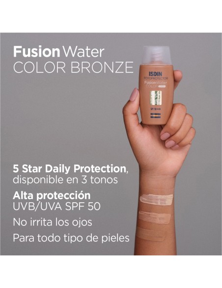 ISDIN FOTOPROTECTOR FUSION WATER BRONZE SPF50 50ML