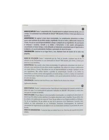 LIBICARE ONE 60 COMPRIMIDOS