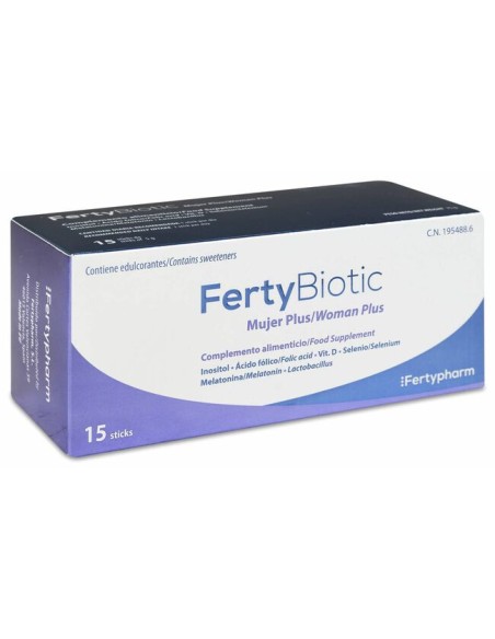 FERTYBIOTIC MUJER PLUS 15 STICKS
