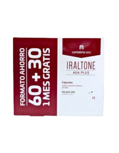 IRALTONE AGA PLUS 90 CÁPSULAS