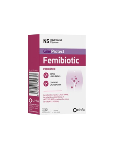 NS GINEPROTECT FEMIBIOTIC 30 CÁPSULAS