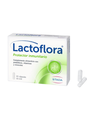 LACTOFLORA PROTECTOR INMUNITARIO 30 CÁPSULAS