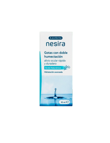 ACOFARMA NESIRA GOTAS CON DOBLE HUMECTACIÓN 10ML