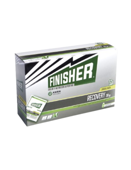 FINISHER RECOVERY 28G 12 SOBRES SABOR LIMÓN