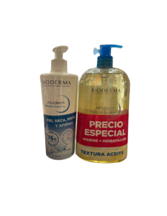 BIODERMA PACK ATODERM INTENSIVE BAUME 500ML + ACEITE DE...