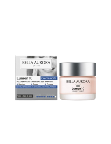 BELLA AURORA LUMEN10 CREMA NOCHE 50ML