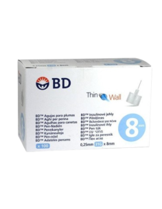 AGUJA BD PLUMAS 31G 0,25 X 8MM S/LAT 100 UNIDADES