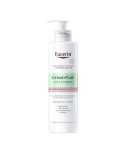 EUCERIN DERMOPURE OIL CONTROL GEL LIMPIADOR 400ML