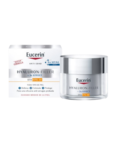 EUCERIN HYALURON-FILLER x3 EFECTO DIA SPF30 50ML