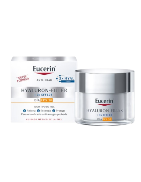 EUCERIN HYALURON-FILLER x3 EFECTO DIA SPF30 50ML