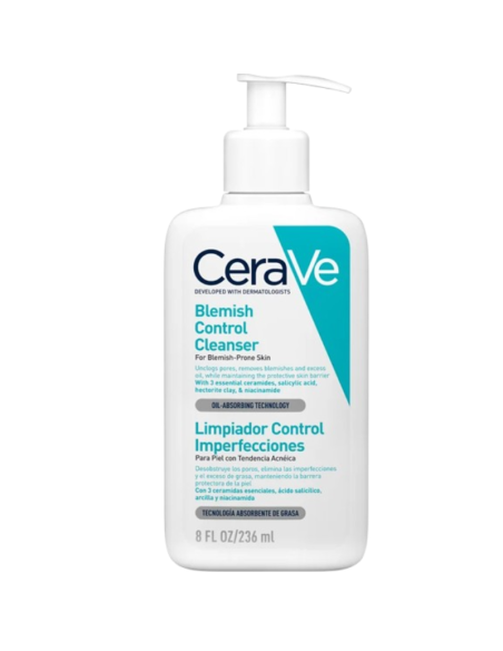 CERAVE LIMPIADOR CONTROL IMPERFECCIONES 236ML