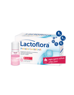 LACTOFLORA PROTECTOR INTESTINAL INFANTIL 10 FRASCOS SABOR...