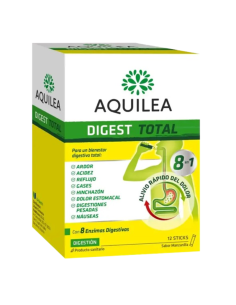 AQUILEA DIGEST TOTAL 12 STICKS SABOR MANZANILLA