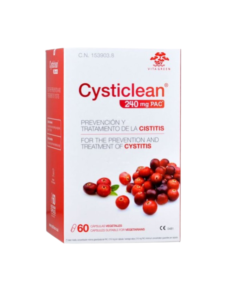 CYSTICLEAN 240MG PAC 60 CÁPSULAS