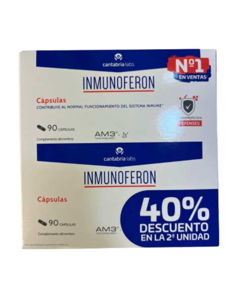 INMUNOFERON 90 + 90 CÁPSULAS