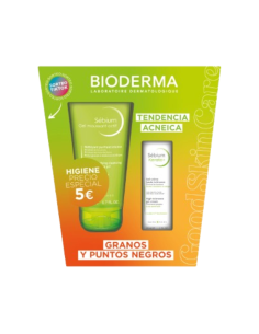 BIODERMA SEBIUM PACK GRANOS Y PUNTOS NEGROS SEBIUM GEL...