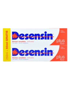 DESENSI PLUS FLUOR PACK 2 PASTAS 150ML