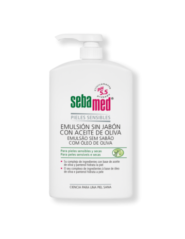 SEBAMED EMULSIÓN SIN JABÓN CON ACEITE DE OLIVA 1L