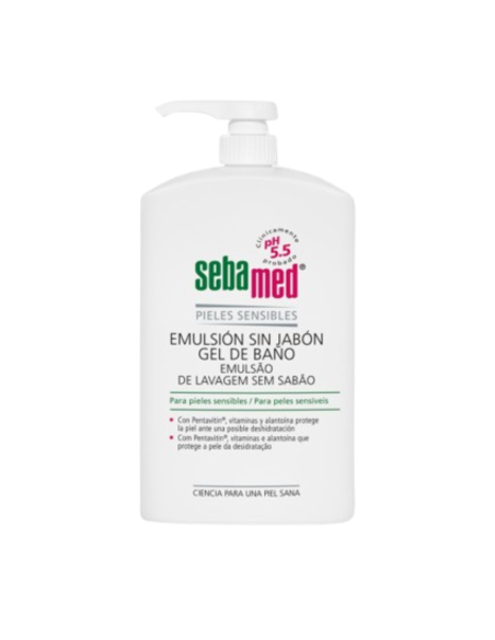 SEBAMED EMULSION SIN JABON GEL DE BAÑO 1000ML