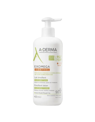 A-DERMA EXOMEGA CONTROL LECHE EMOLIENTA 400ML
